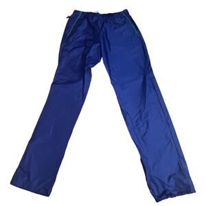 Vintage 90's Sierra Designs Nylon Women Windbreaker/Rain Pants Size Medium Blue